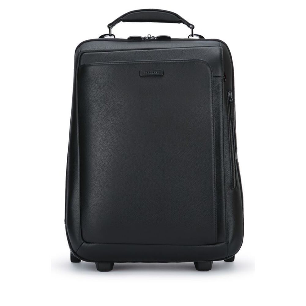 Piquadro Unisex Trolley Cabin 2 Ruote In Pelle